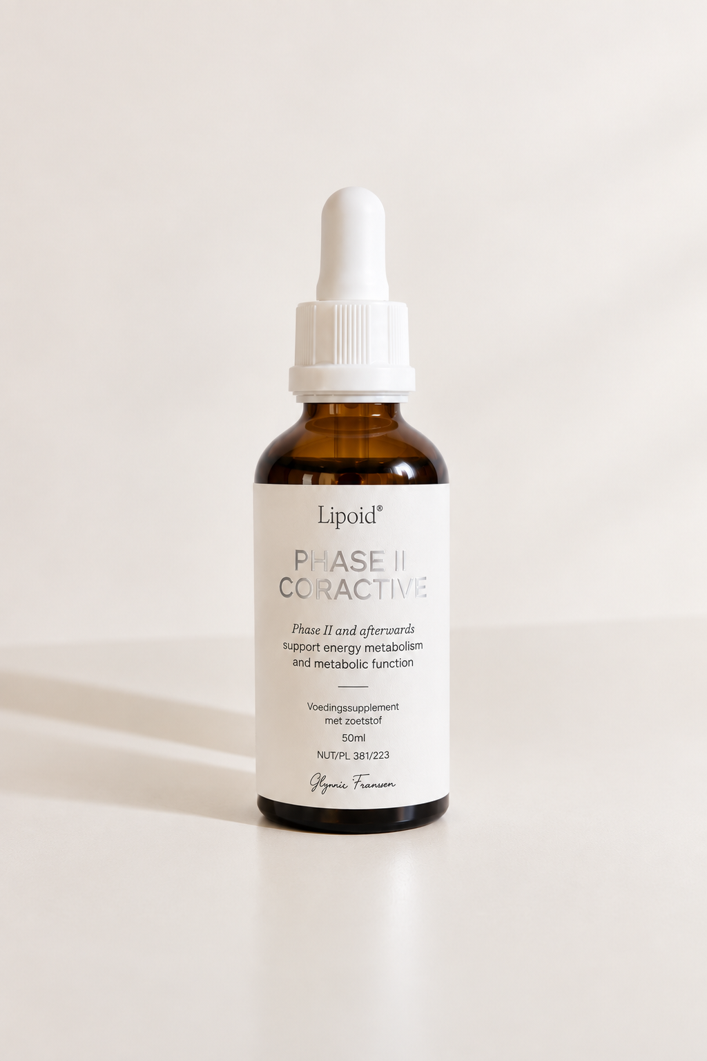 Lipoïd Coractive – Phase II (nieuwe formule)